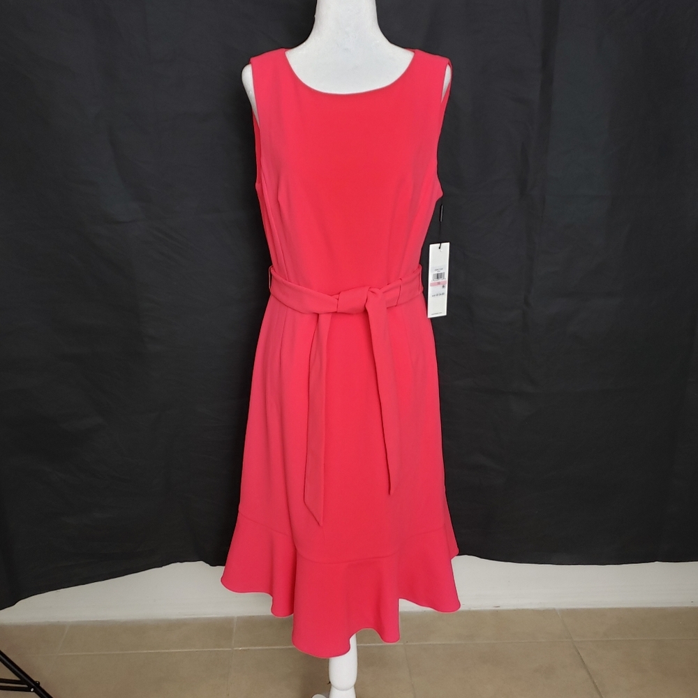 NWT!! SIZE 10 CALVIN KLEIN FIT AND FLARE DRESS